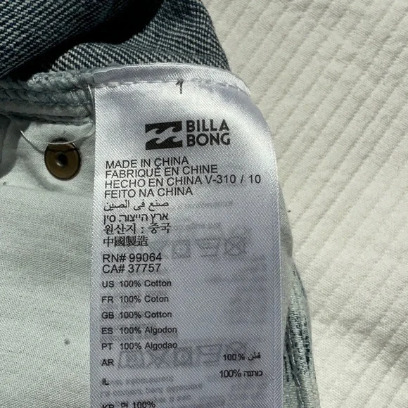 Billabong Indigo Skirt, Size 25 - Picture 13 of 13